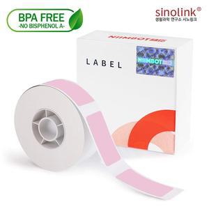 [시노링크] NIIMBOT D11 D110 라벨프린터 라벨지 B-2) 핑크 12x40mm