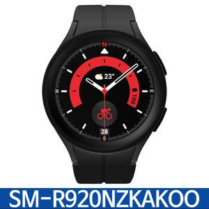[롯데백화점]삼성전자 삼성 SM-R920NZKAKOO 갤럭시 워치 5 프로 블루투스 45mm 블랙 티타늄 / KN