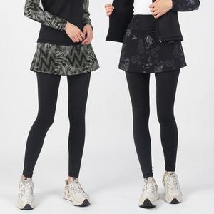 [조이할리] 롤리 치마 레깅스 플레어 스커트레깅스 빅사이즈 힙커버 스포츠 타이즈