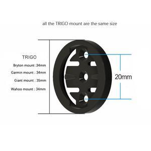컴퓨터 TRIGO-TRP1813/1815 자전거 마운트 수리 부품 Garmin Bryton Giant Wahoo cateye용 플라스틱 4g 교