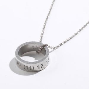 25SS 메종마르지엘라 넘버 로고 링 목걸이 SI8UU0001 SV0129 951
