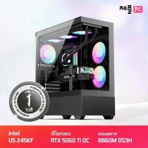 인텔 코어 울트라5 시리즈2 245KF B860M DS3H RTX 5060 Ti EAGLE OC D7 8GB 게이밍 익스프레션 G04