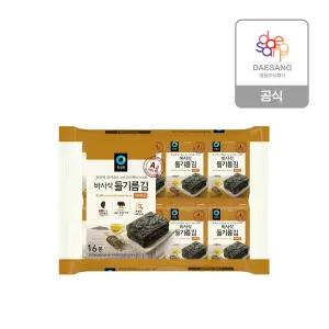 들기름 바사삭김 64봉 (4g X 16봉 X 4입)