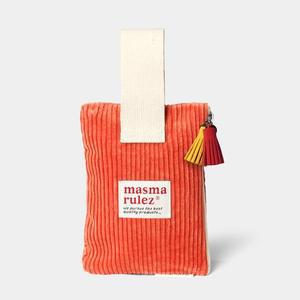 [마스마룰즈]Strap pouch _ 코듀로이 Orange