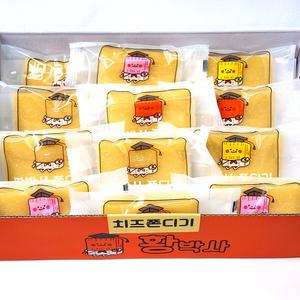 놀면뭐하니 황박사 치즈 쫀드기 12개입 504g / 목포 밥통 쫀디기 쫀득이