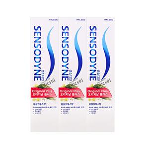센소다인 오리지날 플러스 유칼립투스향 치약 100g x3개