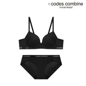 [코데즈컴바인이너웨어](강남점)노와이어 블랙 브라세트(CEWBR162BK+CEWBP162BK)