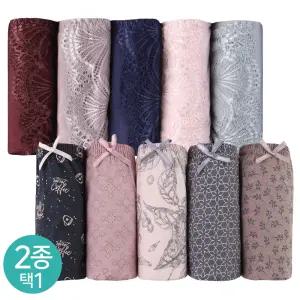 (30%즉시할인) 모닝 엘리스 택1 (5매입) 여성팬티 맥시