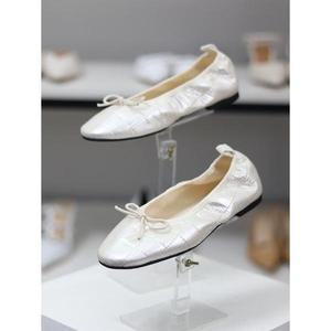 바이로쏘 세이브존03 퀼팅 리본끈 장식 소프트 1cm 플랫슈즈 (BY)AG25S12376BC3A (29728862)