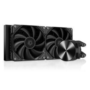 데스크톱용 ID-쿨링 FX240 PRO 액체 CPU 쿨러 - 240mm AIO 쿨러, 120mm 고효율 팬 2개, 특수 CD 패턴 펌프 헤더, 인텔 및 AMD 호환, TDP: 300W