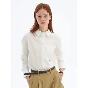 [올리브데올리브](대구신세계)[On-line exclusive] 슬림핏 기본 자수 셔츠 OH5XB180
