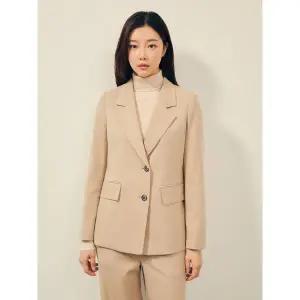 갤러리아 자수 슬리브 싱글 투버튼 재킷(GPAA0JKR61)*