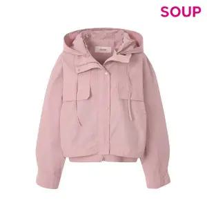 [롯데백화점]SOUP 후드 탈부착 크롭 점퍼 SB3UJ33