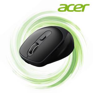 에이서 EMR213 무선 블루투스 마우스 인체공학적 디자인 듀얼모드 지원