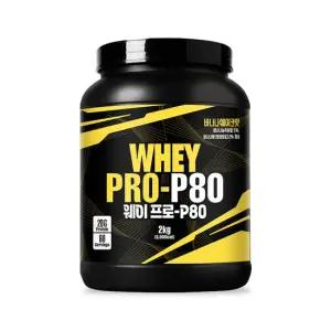 웨이프로 P80 2kg 바나나쉐이크맛