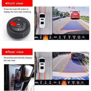 어라운드뷰 Smartour AI 3D 360 카메라 서라운드 뷰 시스템 파노라마 운전 자동차 후면 왼쪽 4 CH