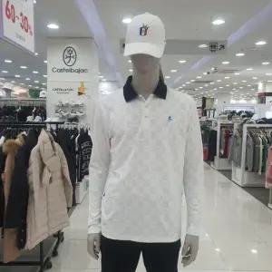 남성 사각 로고 JQD 요꼬 티셔츠 bgcsts007wh_US