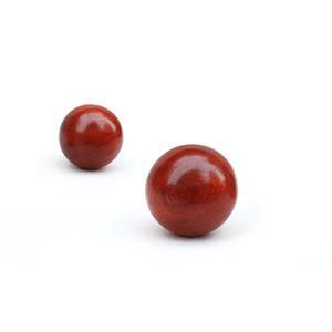 2Pcs 나무 핸드볼 작은 근육 스트레치 공 운동 마사지 손가락 건강 선물 장로
