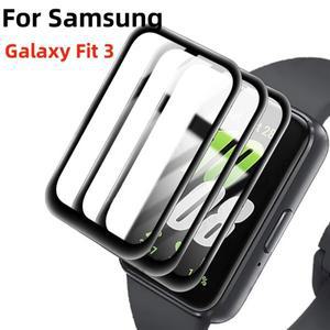 Galaxy Fit 3 용 5D 곡선 보호 필름 Anti-scratch Screen Protector Smartwatch 유리가 아님