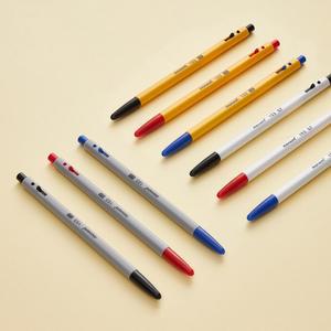 모나미 유성볼펜 BP 153 흑,청,적색 0.5mm/0.7mm/1.0mm 타(12자루)