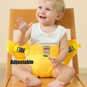 휴대용 유아용 안전 스트랩, 좌석, 식사 접이식 보관함, 벨트 수유 아기 보조