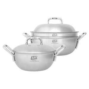 AMT 316Ti 스텐 2종 세트 20cm 양수웍 +24cm 파티웍