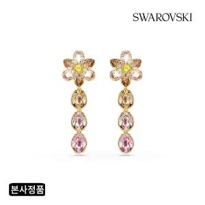 [스와로브스키](강남점)[본사정품/쇼핑백증정] Idyllia 골드 톤 드롭 귀걸이 5732381