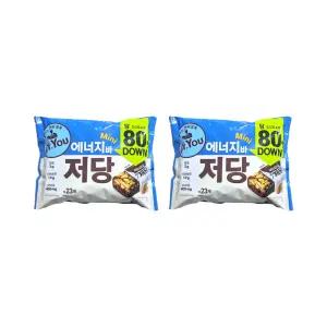 오리온 닥터유 에너지바 저당 미니 324g (약 23개입) 2개입