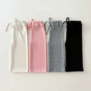[연투] 데일리베베 25가을 와이드니트팬츠 여아 남아 가을바지 돌아기옷 유아 키즈 등원룩