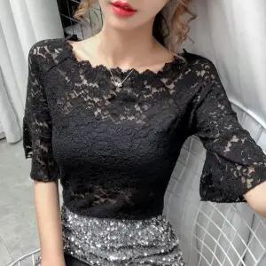 상의 라인댄스복 레이스칠부 라틴망사 연습복 5Kg