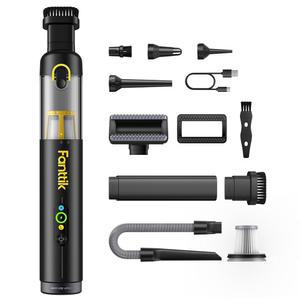 팬틱 슬림 V10 APEX 무선 자동차 진공청소기, 4-in-1 휴대용 미니 핸드헬드 19,000pa 흡입력, 업그레이드된 스마트 디지털 디스플레이, 자동차용 2가지 흡입 모드, 사무용 책상, 키보드