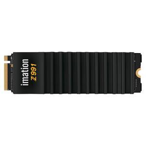 Imation 1TB NVMe M.2 PCIe Gen 4x4 2280 내장 솔리드 스테이트 드라이브 Z991 히트싱크, 최대 7,000MB/s,