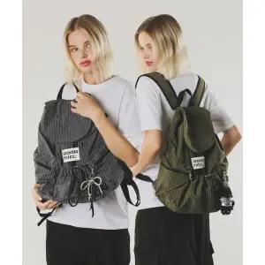 마스마룰즈 MASMARULEZ String flap backpack Check 2 Colors
