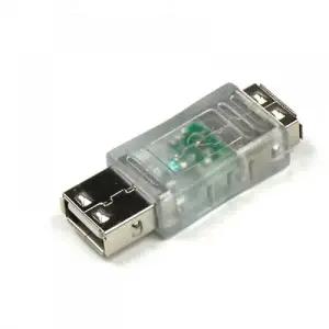 Coms USB LED 젠더(청색) USB F F