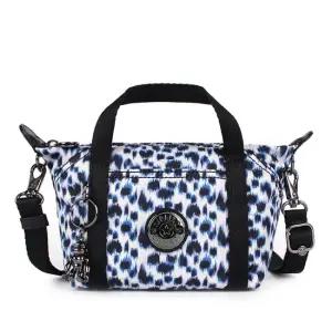 KIPLING 미니 크로스백 ART COMPACT 아트컴팩트  큐리어스 레오파드)
