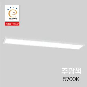 LED평판 더엣지 플러스 1200X200 50W 주광 5.7K KS in-476232LED등기구 LED평판등기구