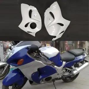 SUZUKI Hayabusa GSX1300R 용 도색되지 않은 왼쪽 및 오른쪽 페어링 패널 커버 카울 2008- 2020 2010 2011