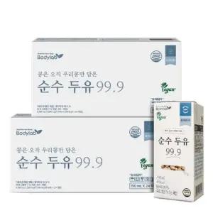 [매일 우유] 순수두유 99.9 190ml (총 48팩) 국산콩100