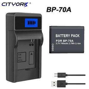 CITYORK 카메라 배터리 삼성 PL80 SL50 ES70 BP70A bp 70a