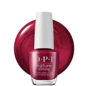 OPI 네이처 스트롱 매니큐어 네일 다크 레드 NAT 014 BNS