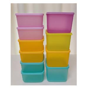 밀폐용기 냉장 보관 반찬통 10종[색상랜덤 ] Tupperware