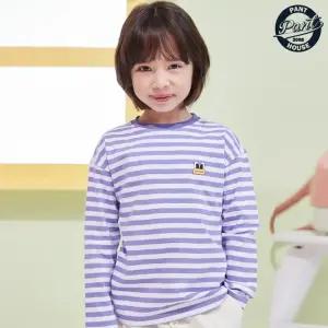 [팬콧키즈] 팝아이즈 스트라이프 롱슬리브_PKTFPRL02A