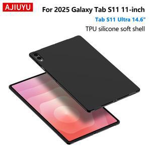 삼성 갤럭시 탭 S11 울트라 14.6인치 태블릿용 소프트 케이스, 2025 11인치 SM-X730 실리콘 TPU 쉘 백 커버