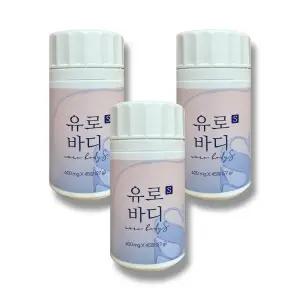 유로바디S 정 베르가못 아티초크 600mg x 45정 3개