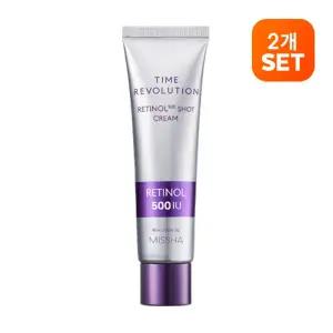 [2개][미샤] 타임레볼루션 레티놀 500샷 크림 60ml
