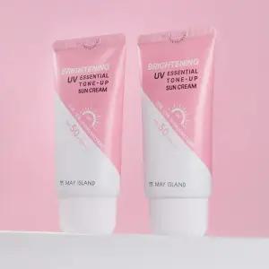 [2개] 메이아일랜드 UV 에센셜 톤업 선크림 70ml