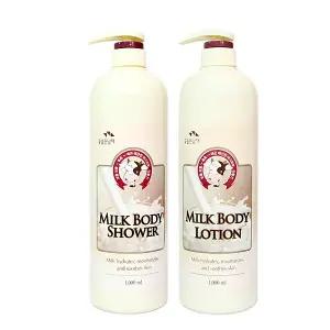꽃을든남자 우유 바디샤워 1000ml/바디로션 1000ml