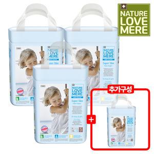 네이쳐러브메레 슈퍼슬림 팬티기저귀 특대형 18매 3팩 + (Gift) 1팩 더 총 4팩