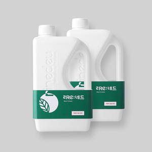 리네드 미네랄 세탁수 1L+1L(세트) + 계량컵(30ml)