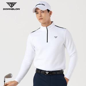 다운블로우 남성 골프 반집업 티셔츠 DBFWLB-2201W